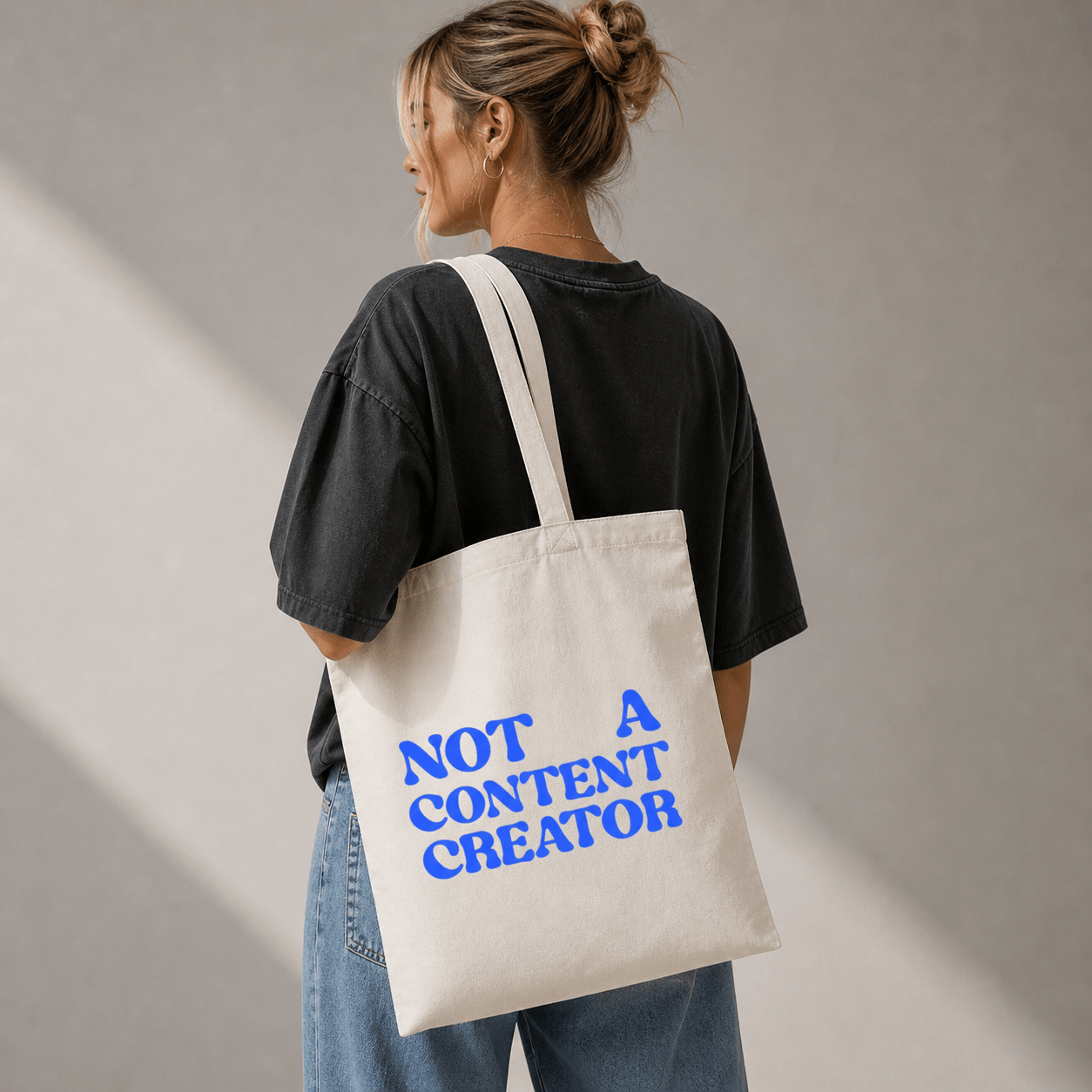 BAG - "NOT A CONTENT CREATOR" - SCANDAL WEAR