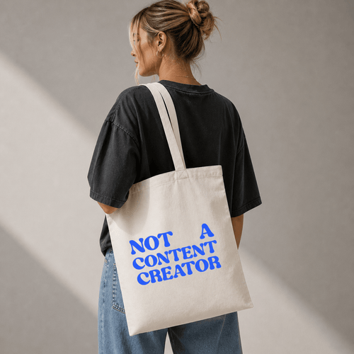 BAG - "NOT A CONTENT CREATOR" - SCANDAL WEAR