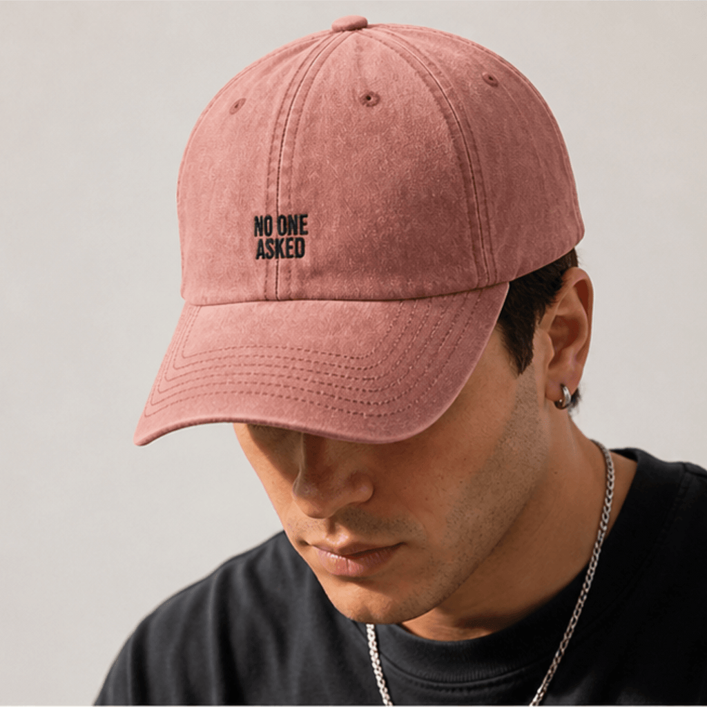 SCANDAL VINTAGE CAP - "NO ONE ASKED" - SCANDAL WEAR