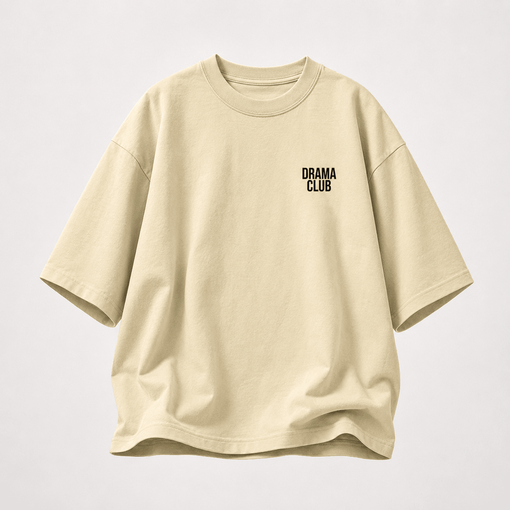 OVERSIZE TEE - "DRAMA CLUB" - SCANDAL WEAR