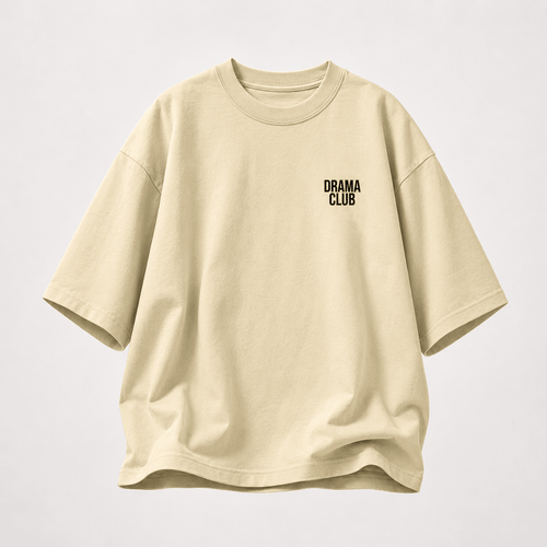 OVERSIZE TEE - "DRAMA CLUB" - SCANDAL WEAR