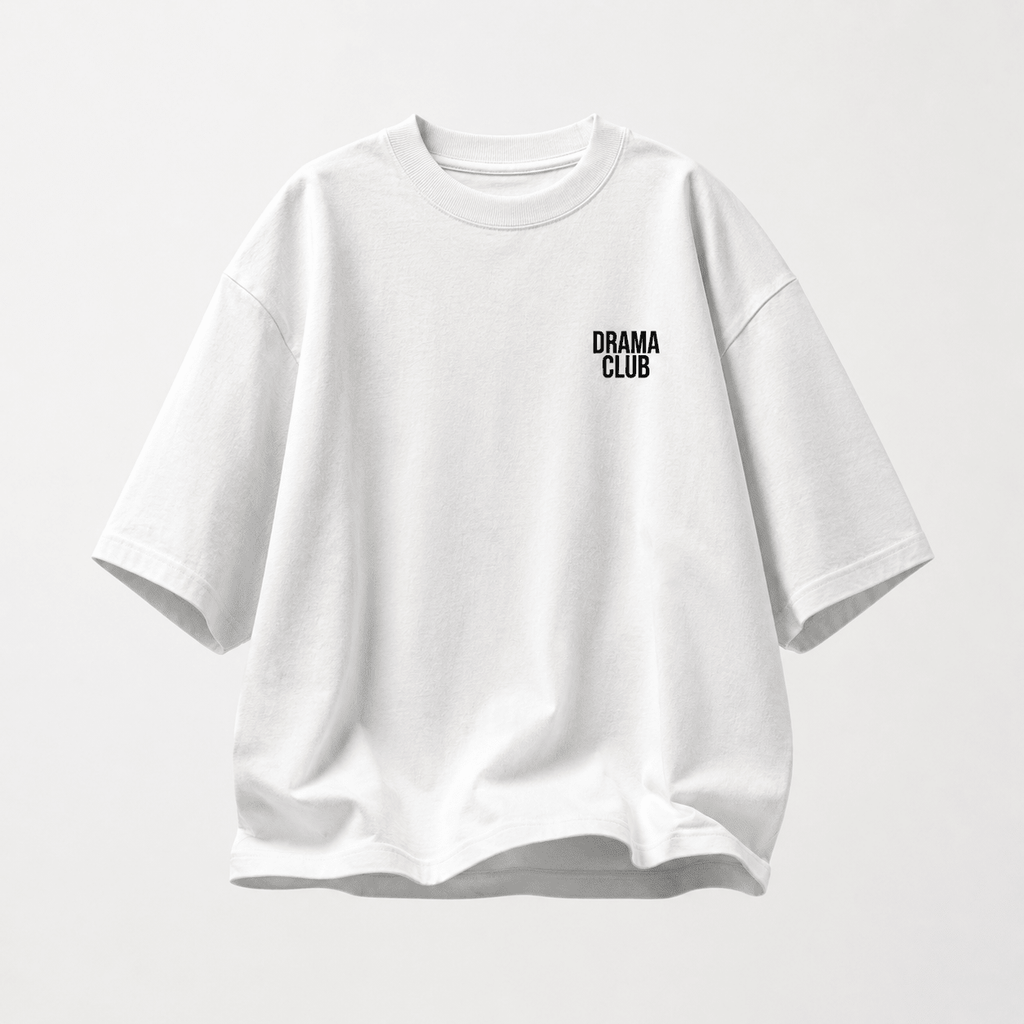 OVERSIZE TEE - "DRAMA CLUB" - SCANDAL WEAR