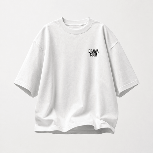 OVERSIZE TEE - "DRAMA CLUB" - SCANDAL WEAR
